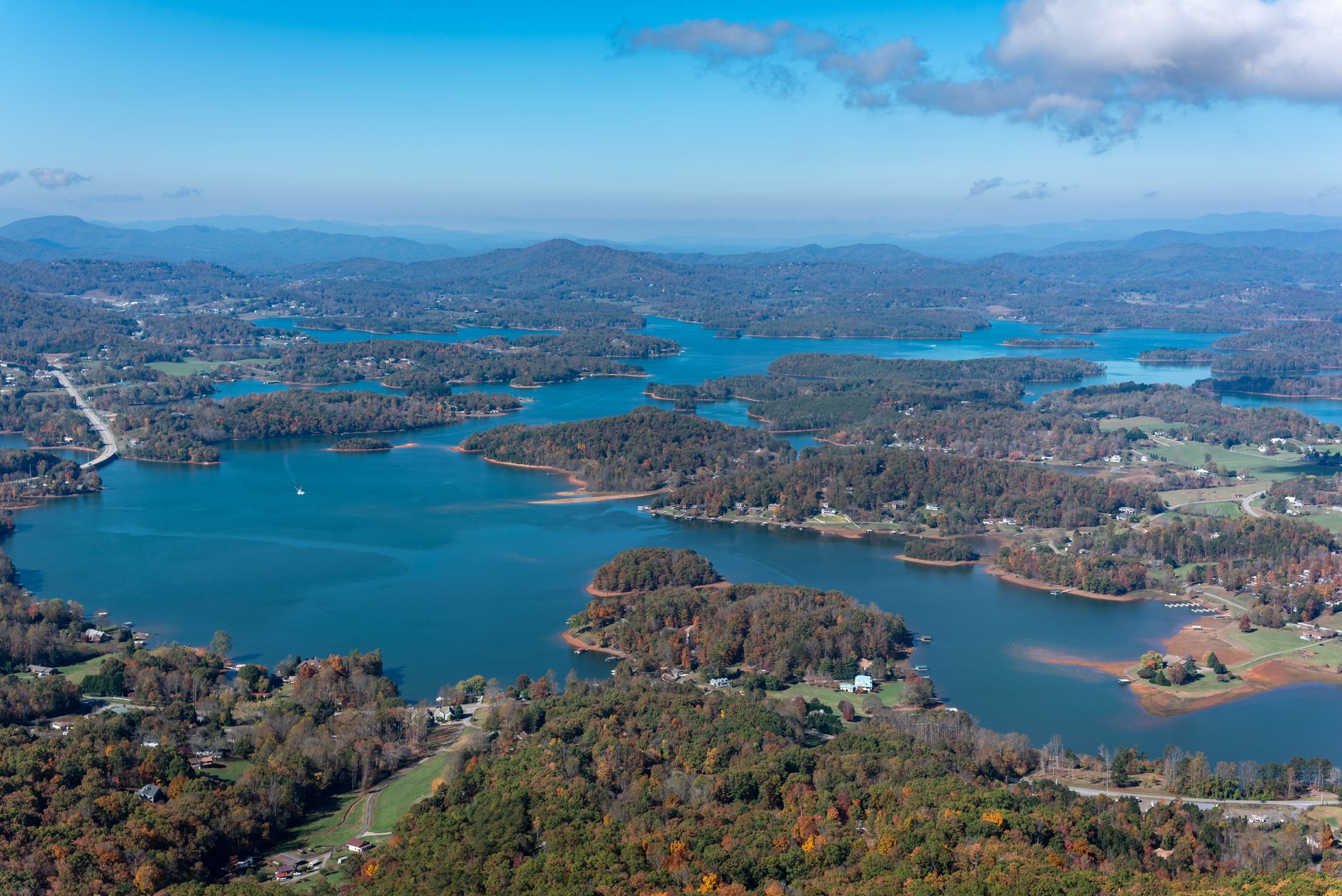 Lake Lanier in Georgia