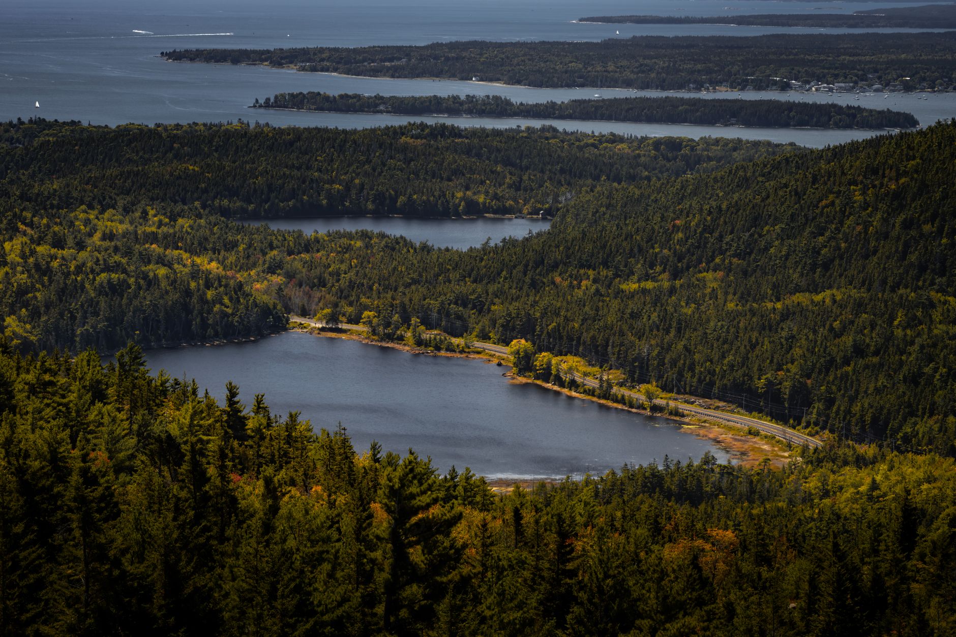 Sebago Lake in Maine