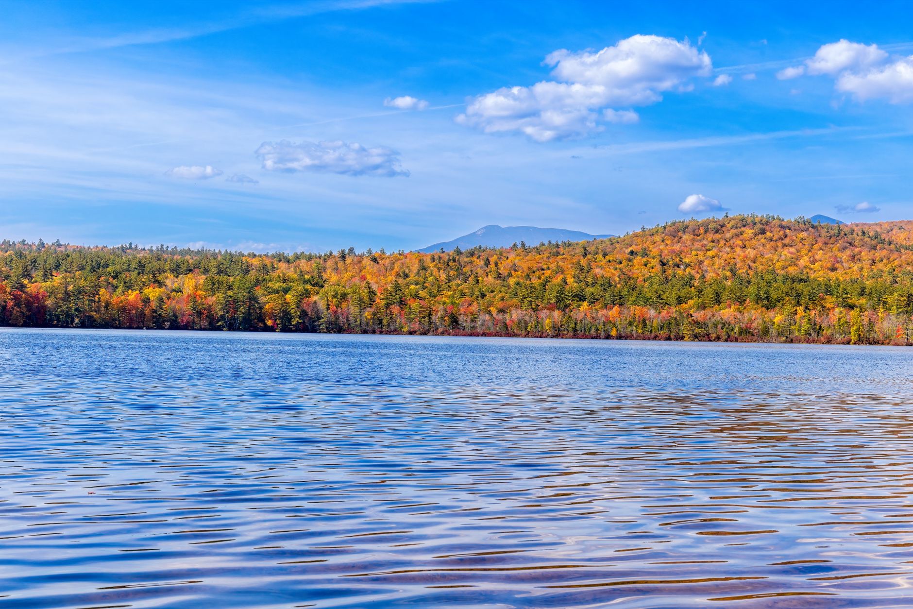 Ossipee Lake in New Hampshire