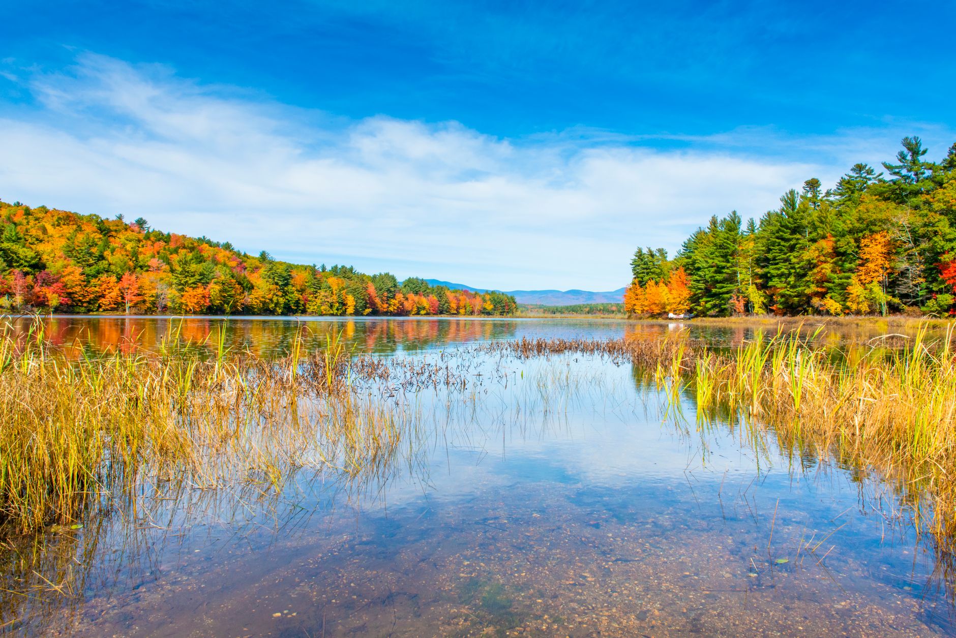 Lake Sunapee in New Hampshire